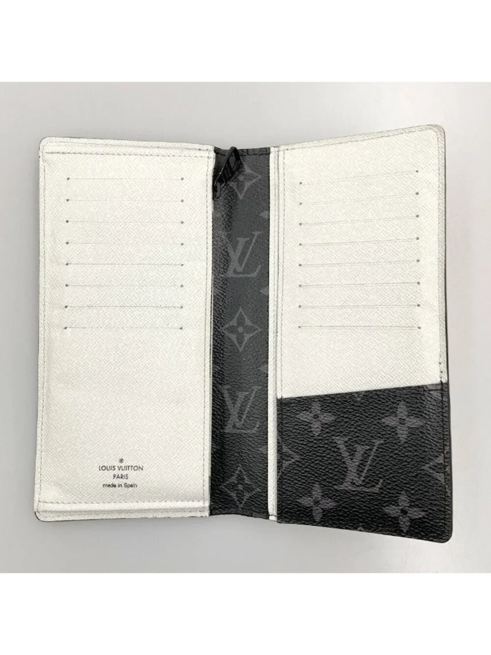 Louis Vuitton Epi Portefeuille Brazza Bifold Wallet Navy